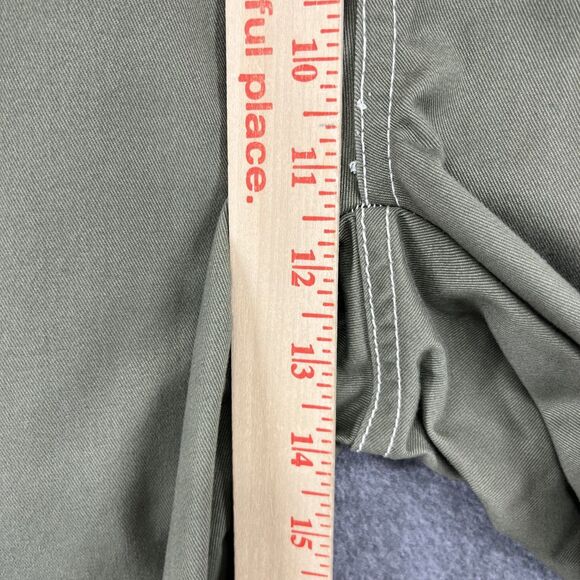 True Religion Jeans Cargo pants Men's Size 38 Kalamata Green $159 Flap - Picture 9 of 16